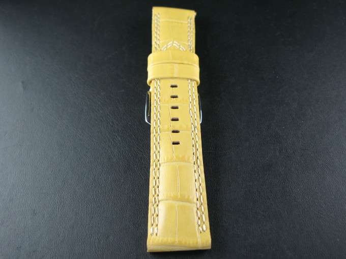 PAN109 Alligator Grain Double Stitching 8 - Pam
