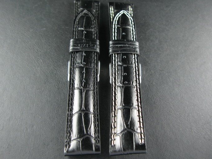 BG110 Alligator Grain Double Stitching 7